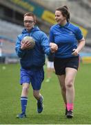 21 April 2017; A general view of action between players representing the Monaghan Special Olympics Team during the Go Games Provincial Days in partnership with Littlewoods Ireland Day 7 at Croke Park in Dublin. Photo by Cody Glenn/Sportsfile