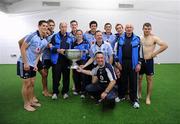 18 September 2011; Dublin players and back room staff with the Sam Maguire Cup. GAA Football All-Ireland Senior Championship Final, Kerry v Dublin, Croke Park, Dublin. Picture credit: Ray McManus / SPORTSFILE