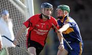16 October 2011; Stephen O'Keeffe, Ballygunner, in action against Kevin Curley, Tallow. Waterford County Senior Hurling Championship Final, Ballygunner v Tallow, Walsh Park, Co. Waterford. Picture credit: Brian Lawless / SPORTSFILE