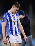 20 April 2017; Donagh McCabe of Ballyboden St Endas dejected after the Dublin County Senior Club Football Championship Round 1 match between Ballyboden St Endas and St Oliver Plunketts Eoghan Ruadh at Parnell Park in Dublin. Photo by Piaras Ó Mídheach/Sportsfile