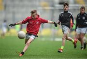 21 April 2017; Eoghan Farley, representing Co. Monaghan, during the Go Games Provincial Days in partnership with Littlewoods Ireland Day 7 at Croke Park in Dublin. Photo by Cody Glenn/Sportsfile