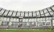 22 April 2017; A general view of Aviva Stadium ahead of the European Rugby Champions Cup Semi-Final match between Munster and Saracens at the Aviva Stadium in Dublin. Photo by Ramsey Cardy/Sportsfile