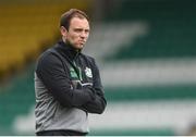 22 April 2017; Shamrock Rovers manager Stephen Rice ahead of the SSE Airtricity U17 League match between Shamrock Rovers and Wexford FC at Tallaght Stadium in Tallaght, Dublin. Photo by Eóin Noonan/Sportsfile