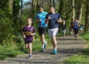 22 April 2017: Parkrun Ireland in partnership with Vhi, added their 62nd  event on Saturday, April 22, with the introduction of the Listowel parkrun in the beautiful Listowel Town Park. parkruns take place over a 5km course weekly, are free to enter and are open to all ages and abilities, proving a fun and safe environment to enjoy exercise. To register for a parkrun near you visit www.parkrun.ie. New registrants should select their chosen event as their home location. You will then receive a personal barcode which acts as your free entry to any parkrun event worldwide. Pictured are participants in attendance at the fun run at Listowel Town Park, Listowel, in Co. Kerry. Photo by Domnick Walsh/Sportsfile