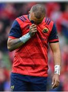 22 April 2017; Simon Zebo of Munster following their defeat in the European Rugby Champions Cup Semi-Final match between Munster and Saracens at the Aviva Stadium in Dublin. Photo by Ramsey Cardy/Sportsfile