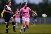 22 April 2017; Emma Hansberry of Wexford Youths in action against Lynn Craven of Shelbourne Ladies during the Continental Tyres Women's National League match between Wexford Youths and Shelbourne Ladies at Ferrycarrig Park in Wexford. Photo by Eóin Noonan/Sportsfile