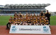 22 April 2017; The St Enda's, Co. Antrim, team during the Go Games Provincial Days in partnership with Littlewoods Ireland Day 8 at Croke Park in Dublin. Photo by Piaras Ó Mídheach/Sportsfile