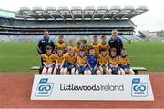 22 April 2017; The Burt, Co. Donegal, team during the Go Games Provincial Days in partnership with Littlewoods Ireland Day 8 at Croke Park in Dublin. Photo by Piaras Ó Mídheach/Sportsfile