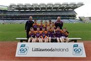 22 April 2017; The St Patrick's, Co. Antrim, team during the Go Games Provincial Days in partnership with Littlewoods Ireland Day 8 at Croke Park in Dublin. Photo by Piaras Ó Mídheach/Sportsfile
