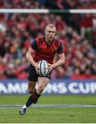 22 April 2017; Keith Earls of Munster during the European Rugby Champions Cup Semi-Final match between Munster and Saracens at the Aviva Stadium in Dublin. Photo by Diarmuid Greene/Sportsfile