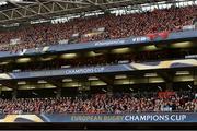 22 April 2017; Supporters during the European Rugby Champions Cup Semi-Final match between Munster and Saracens at the Aviva Stadium in Dublin. Photo by Diarmuid Greene/Sportsfile