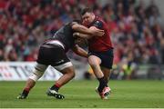 22 April 2017; Dave Kilcoyne of Munster is tackled by Mako Vunipola of Saracens during the European Rugby Champions Cup Semi-Final match between Munster and Saracens at the Aviva Stadium in Dublin. Photo by Diarmuid Greene/Sportsfile