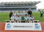 22 April 2017; The St Comgall's, Co. Antrim, team during the Go Games Provincial Days in partnership with Littlewoods Ireland Day 8 at Croke Park in Dublin. Photo by Piaras Ó Mídheach/Sportsfile