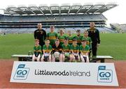 22 April 2017; The Kickhams Creggan, Co. Antrim, team during the Go Games Provincial Days in partnership with Littlewoods Ireland Day 8 at Croke Park in Dublin. Photo by Piaras Ó Mídheach/Sportsfile