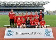 22 April 2017; The St James' Aldergrove, Co. Antrim, team during the Go Games Provincial Days in partnership with Littlewoods Ireland Day 8 at Croke Park in Dublin. Photo by Piaras Ó Mídheach/Sportsfile