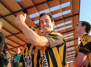 16 October 2011; Aaron Kernan, Crossmaglen Rangers, celebrates after the game. Armagh County Senior Football Championship Final, Crossmaglen Rangers v Ballymacnab Round Towers, Morgan Athletic Grounds, Armagh. Picture credit: Oliver McVeigh / SPORTSFILE