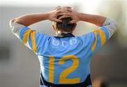 16 October 2011; A general view of a UCD player. Dublin County Senior Football Championship Round 4, UCD v St Vincent’s, O’Toole Park, Dublin. Picture credit: Brendan Moran / SPORTSFILE
