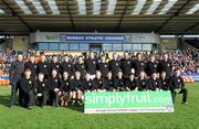 16 October 2011; The Crossmaglen Rangers squad. Armagh County Senior Football Championship Final, Crossmaglen Rangers v Ballymacnab Round Towers, Morgan Athletic Grounds, Armagh. Picture credit: Oliver McVeigh / SPORTSFILE