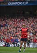 22 April 2017; Simon Zebo of Munster during the European Rugby Champions Cup Semi-Final match between Munster and Saracens at the Aviva Stadium in Dublin. Photo by Diarmuid Greene/Sportsfile