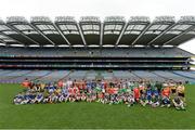 22 April 2017; Players from Antrim clubs during the Go Games Provincial Days in partnership with Littlewoods Ireland Day 8 at Croke Park in Dublin. Photo by Piaras Ó Mídheach/Sportsfile