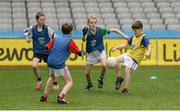 22 April 2017; Action between players from Antrim clubs during the Go Games Provincial Days in partnership with Littlewoods Ireland Day 8 at Croke Park in Dublin. Photo by Piaras Ó Mídheach/Sportsfile