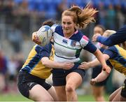 22 April 2017; Maeve O'Brien of Suttonians in action against Clondalkin during the Paul Flood Plate Final match between Clondalkin and Suttonians at Donnybrook Stadium in Donnybrook, Dublin. Photo by Matt Browne/Sportsfile