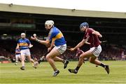 23 April 2017; Brendan Maher of Tipperary in action against Johnny Coen of Galway during the Allianz Hurling League Division 1 Final match between Galway and Tipperary at the Gaelic Grounds in Limerick. Photo by Diarmuid Greene/Sportsfile