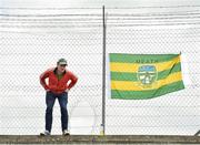 23 April 2017; A Meath supporter watches the action during the Leinster GAA Hurling Senior Championship Qualifier Group Round 1 match between Meath and Kerry at Pairc Tailteann, in Navan. Photo by Matt Browne/Sportsfile