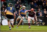 23 April 2017; Conor Whelan of Galway in action against Ronan Maher of Tipperary during the Allianz Hurling League Division 1 Final match between Galway and Tipperary at the Gaelic Grounds in Limerick. Photo by Diarmuid Greene/Sportsfile
