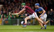 23 April 2017; Adrian Ó Tuathaig of Galway in action against John McGrath of Tipperary during the Allianz Hurling League Division 1 Final match between Galway and Tipperary at Gaelic Grounds, in Limerick. Photo by Ray McManus/Sportsfile