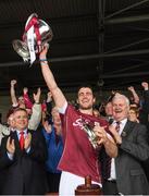 23 April 2017; Galway captain David Burke lifts the cup after the Allianz Hurling League Division 1 Final match between Galway and Tipperary at Gaelic Grounds, in Limerick. Photo by Ray McManus/Sportsfile