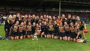 23 April 2017; The Kilkenny squad celebrate after the Littlewoods Ireland Camogie League Div 1 Final match between Cork and Kilkenny at Gaelic Grounds, in Limerick.  Photo by Ray McManus/Sportsfile