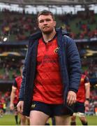 22 April 2017; Peter O’Mahony of Munster following their defeat in the European Rugby Champions Cup Semi-Final match between Munster and Saracens at the Aviva Stadium in Dublin. Photo by Ramsey Cardy/Sportsfile