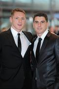 21 October 2011; Dublin footballers Paul Flynn and Bernard Brogan in attendance at the GAA GPA All-Star Awards 2011 sponsored by Opel. National Convention Centre, Dublin. Picture credit: Stephen McCarthy / SPORTSFILE