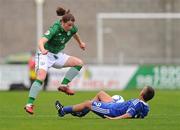 22 October 2011; Niamh Fahey, Republic of Ireland, in action against Adva Tavil, Israel. UEFA Women's Euro 2013 Qualifier, Republic of Ireland v Israel, Tallaght Stadium, Tallaght, Dublin. Picture credit: Stephen McCarthy / SPORTSFILE