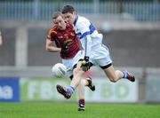 22 October 2011; Diarmuid Connolly, St Vincent's, in action against Shane Lyons, Oliver Plunkett's Eoghan Rua. Dublin County Senior Football Championship Quarter-Final, St Vincent's v Oliver Plunkett's Eoghan Rua, Parnell Park, Dublin. Picture credit: Brendan Moran / SPORTSFILE