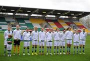 22 October 2011; The Republic of Ireland team ahead of the game. UEFA Women's Euro 2013 Qualifier, Republic of Ireland v Israel, Tallaght Stadium, Tallaght, Dublin. Picture credit: Stephen McCarthy / SPORTSFILE