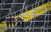 23 April 2017; Supporters look on during the Lidl Ladies Football National League Division 1 semi-final match between Donegal and Galway at Markievicz Park, in Sligo. Photo by Brendan Moran/Sportsfile