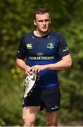 24 April 2017; Nick McCarthy of Leinster arrives prior to squad training at Rosemount in Belfield, UCD, Dublin. Photo by Seb Daly/Sportsfile