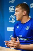 24 April 2017; Ross Molony of Leinster during a press conference at Leinster Rugby Headquarters in UCD, Dublin. Photo by Seb Daly/Sportsfile