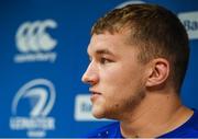 24 April 2017; Ross Molony of Leinster during a press conference at Leinster Rugby Headquarters in UCD, Dublin. Photo by Seb Daly/Sportsfile