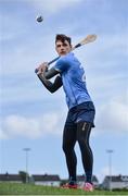 25 April 2017; SKINS ambassador Cian O’Sullivan along with Dublin hurler Eoghan O’Donnell today launched the renewal of the partnership between leading sports compression wear brand SKINS and Dublin GAA at DCU High Performance Gym and pitches, in Glasnevin, Dublin. Pictured is Eoghan O'Donnell. Photo by Sam Barnes/Sportsfile