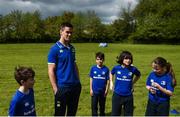 25 April 2017; The Bank of Ireland Leinster Rugby Camps were launched by Leinster Rugby stars Jonathon Sexton, Sean O’Brien and Jack McGrath at a pop up training session in St. Mary’s National School, Ranelagh. The camps will run in 27 different venues across the province throughout July and August. Visit www.leinsterrugby.ie/camps for more information. St. Mary's National School, Milltown Park, Sandford Road, Ranelagh, Dublin. Photo by David Fitzgerald/Sportsfile