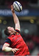 22 April 2017; Peter O’Mahony of Munster during the European Rugby Champions Cup Semi-Final match between Munster and Saracens at the Aviva Stadium in Dublin. Photo by Brendan Moran/Sportsfile