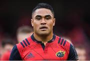 22 April 2017; Francis Saili of Munster after the European Rugby Champions Cup Semi-Final match between Munster and Saracens at the Aviva Stadium in Dublin. Photo by Brendan Moran/Sportsfile