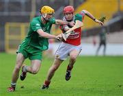 23 October 2011; Colin Fennelly, Ballyhale Shamrocks, in action against Niall McQuillan, James Stephen's. Kilkenny County Senior Hurling Championship Final, Ballyhale Shamrocks v James Stephen's, Nowlan Park, Kilkenny. Picture credit: Matt Browne / SPORTSFILE