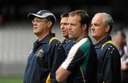 25 October 2011; The Australia coach Rodney Eade, left, during squad training ahead of their first International Rules match against Ireland on Friday October 28th. Australia training - International Rules Series 2011, Etihad Stadium, Melbourne, Australia. Picture credit: Ray McManus / SPORTSFILE