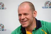 27 October 2011; The Ireland manager Anthony Tohill during a press conference ahead of their first International Rules match against Australia on Friday October 28th. Pre match press conference - International Rules Series 2011, Etihad Stadium, Melbourne, Australiaa. Picture credit: Ray McManus / SPORTSFILE
