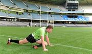 27 October 2011; Pearce Hanley, Ireland, during squad training ahead of their first International Rules match against Australia on Friday October 28th. Ireland Training - International Rules Series 2011, Etihad Stadium, Melbourne, Australiaa. Picture credit: Ray McManus / SPORTSFILE