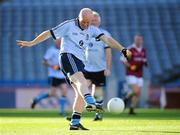 27 October 2011; Dublan's Barney Rock shoots to score his side's second goal. Alan Kerins Project Charity Match, Galway Selection v Dublin Selection, Croke Park, Dublin. Picture credit: Matt Browne / SPORTSFILE